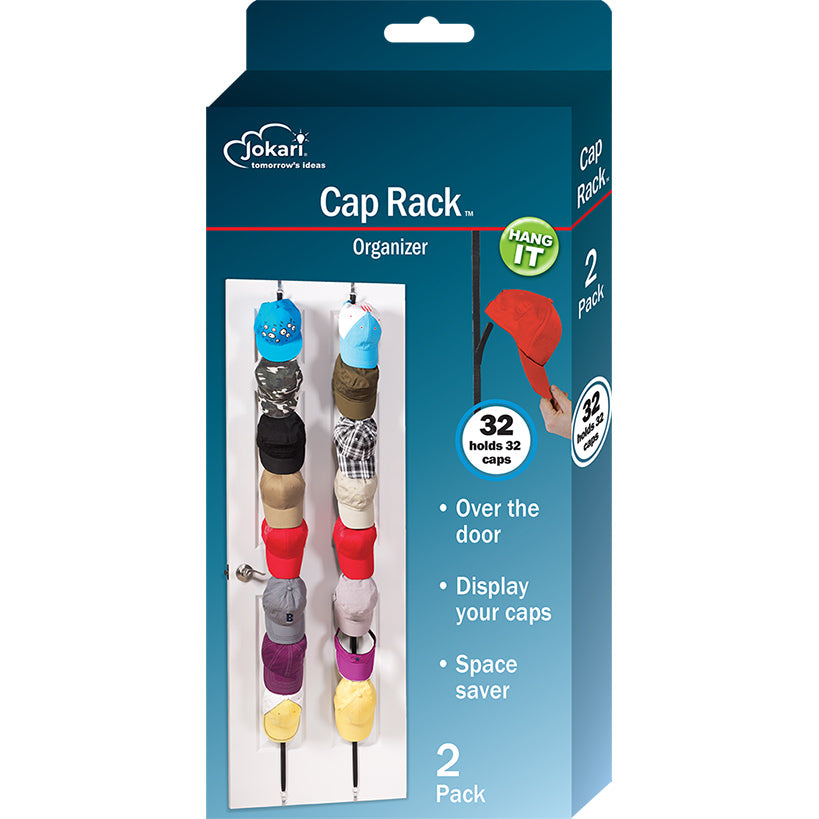 Over-the-Door Baseball Cap Storage Rack - 2-Pk.