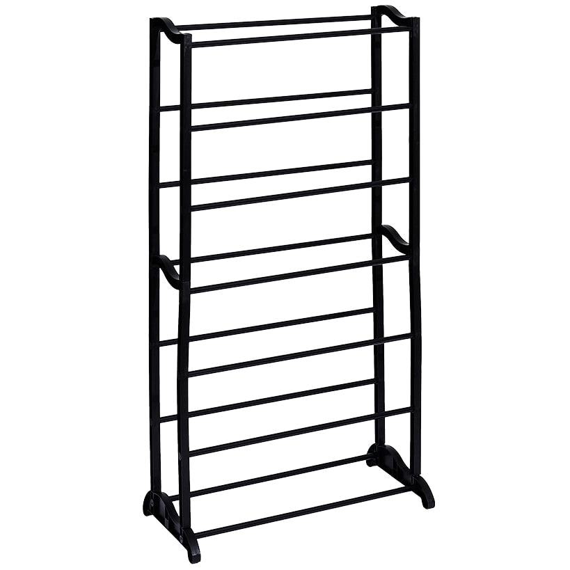 Metal Shoe Rack Organizer - Holds 21 Pairs