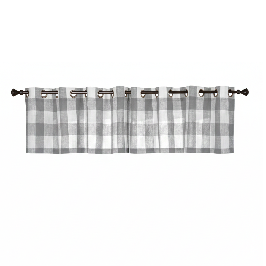 Buffalo Check Valance