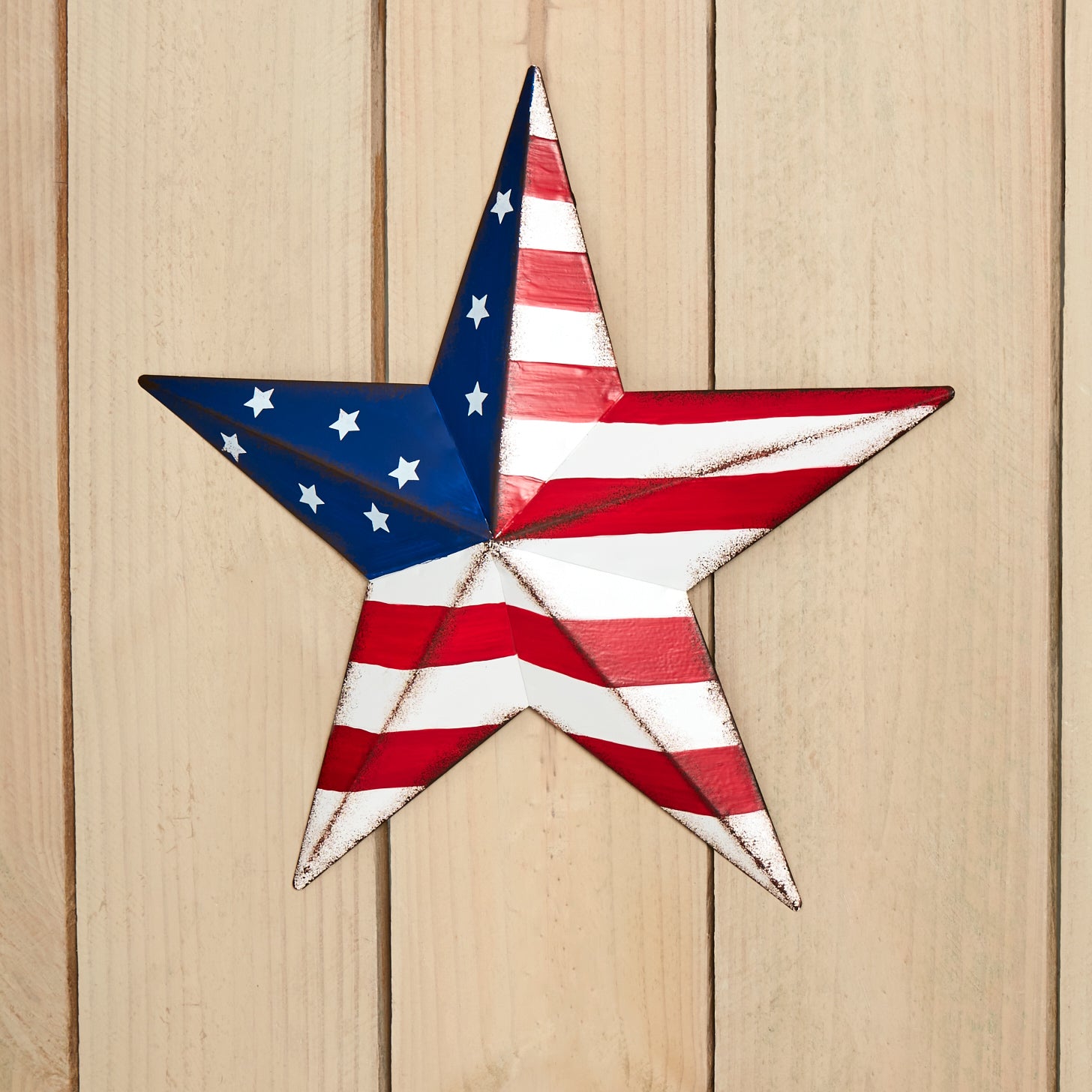 Americana Outdoor Metal Wall Star