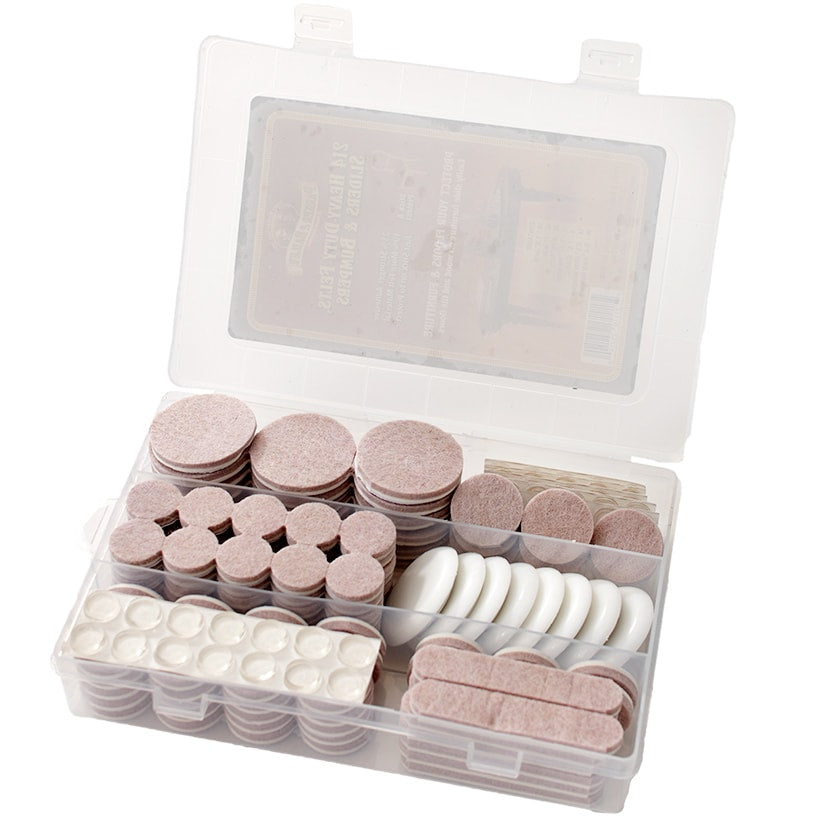 214-Pc. Set of Felts, Sliders & Bumpers