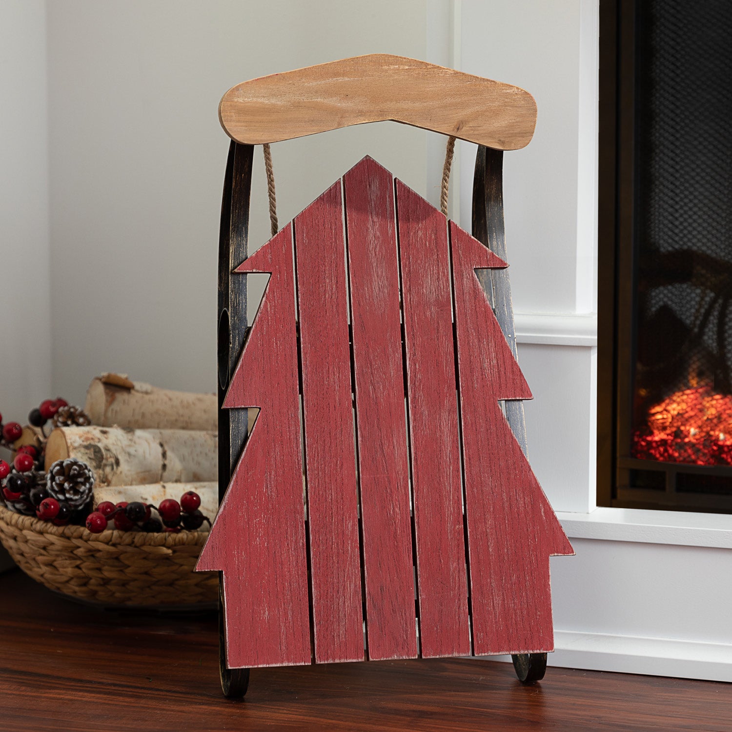 Decorative Christmas Tree Sled