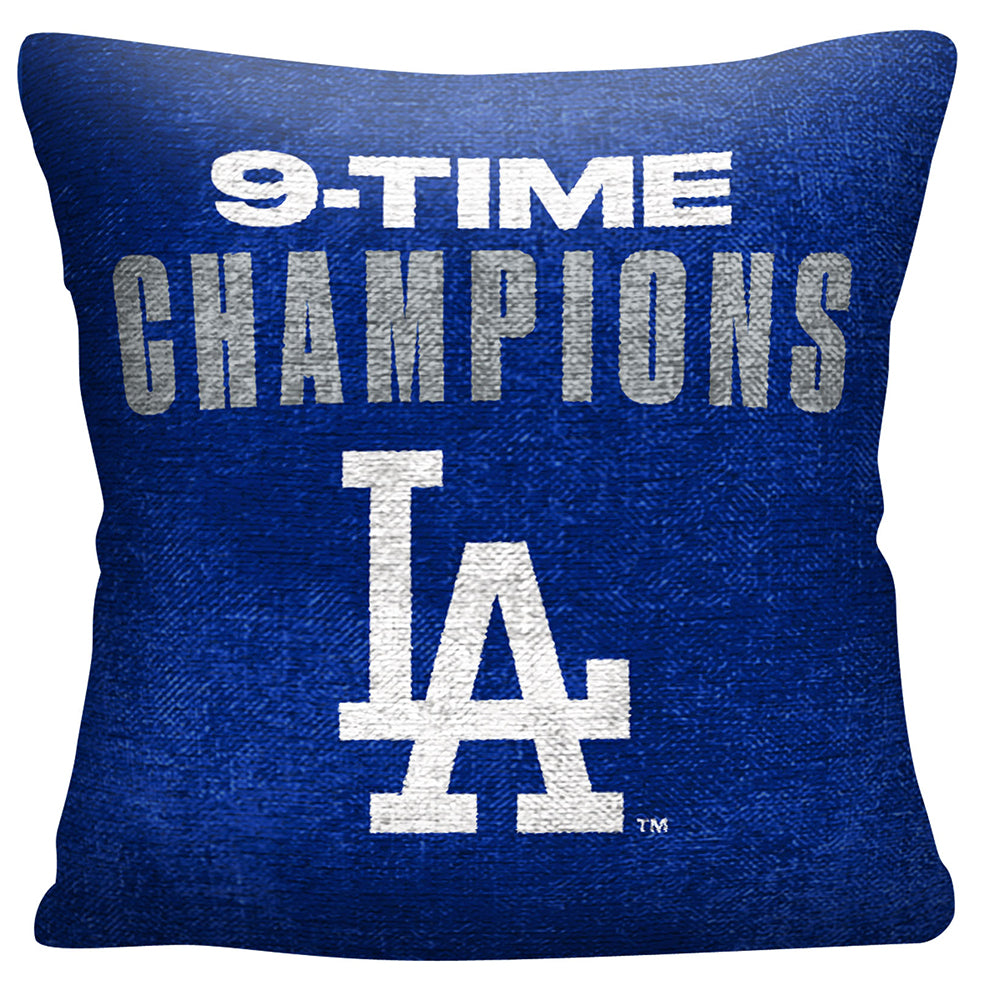 2025 MLB World Series LA Dodgers Tapestry Pillow