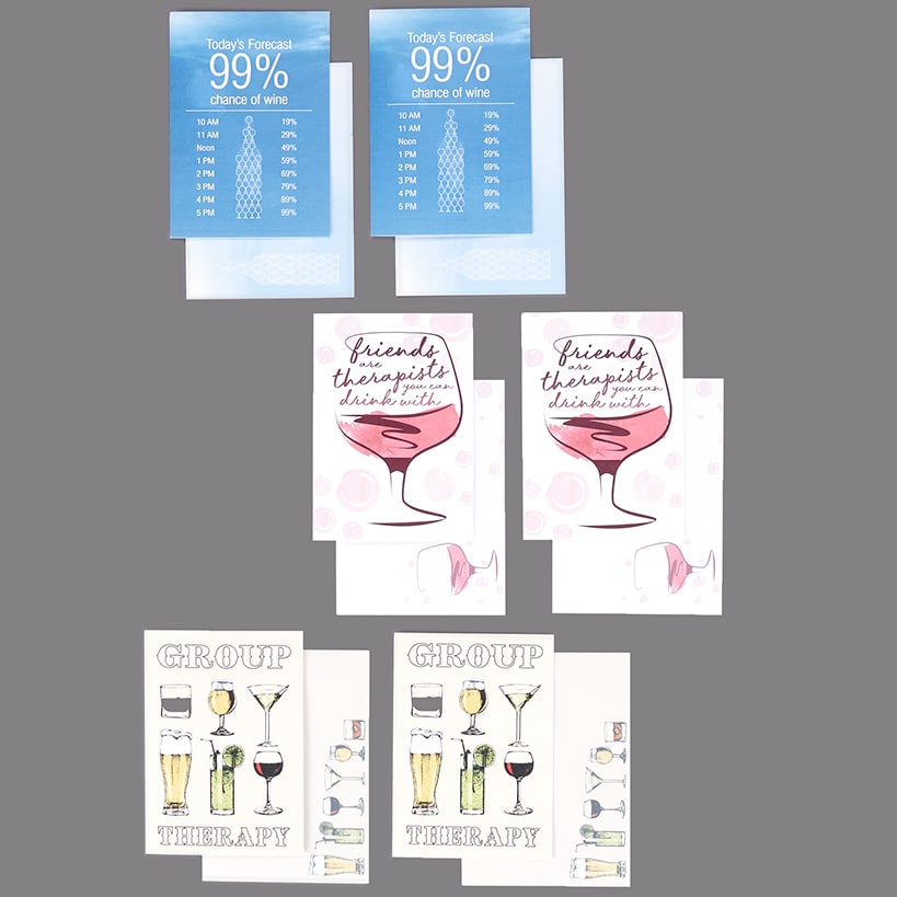 24-Pc. Humorous Birthday Card Sets