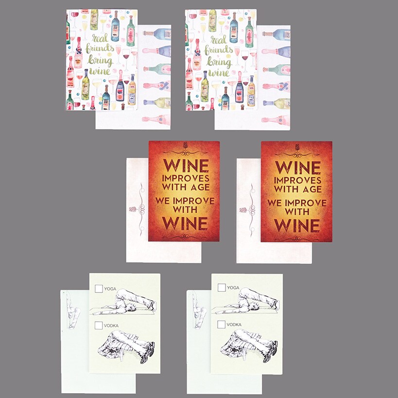 24-Pc. Humorous Birthday Card Sets