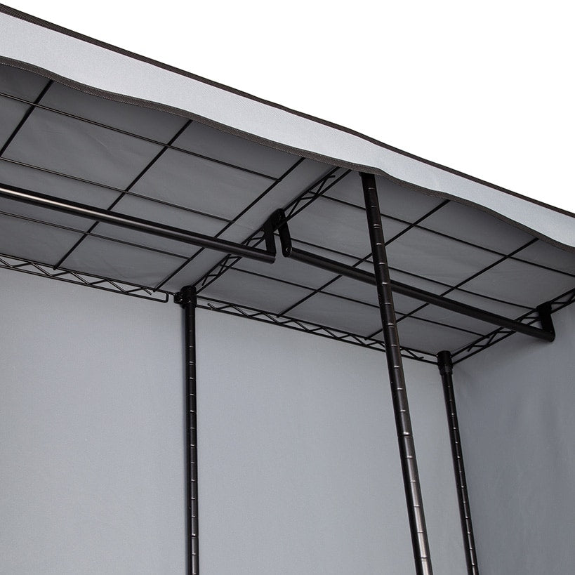 Portable Closet with 2 Drawers