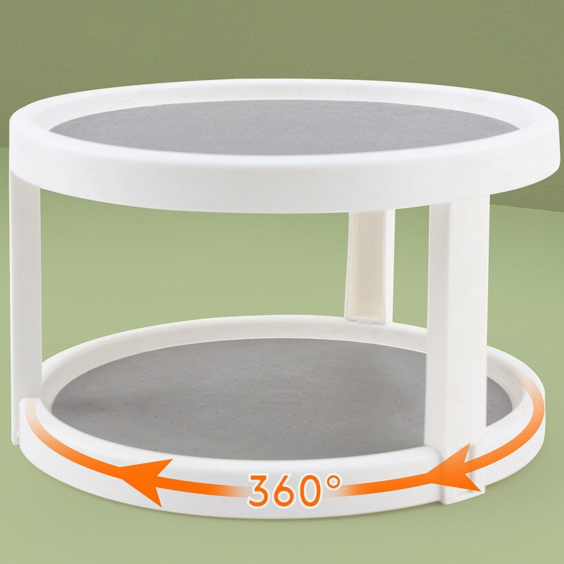 2-Tier Lazy Susan Pantry Organizer