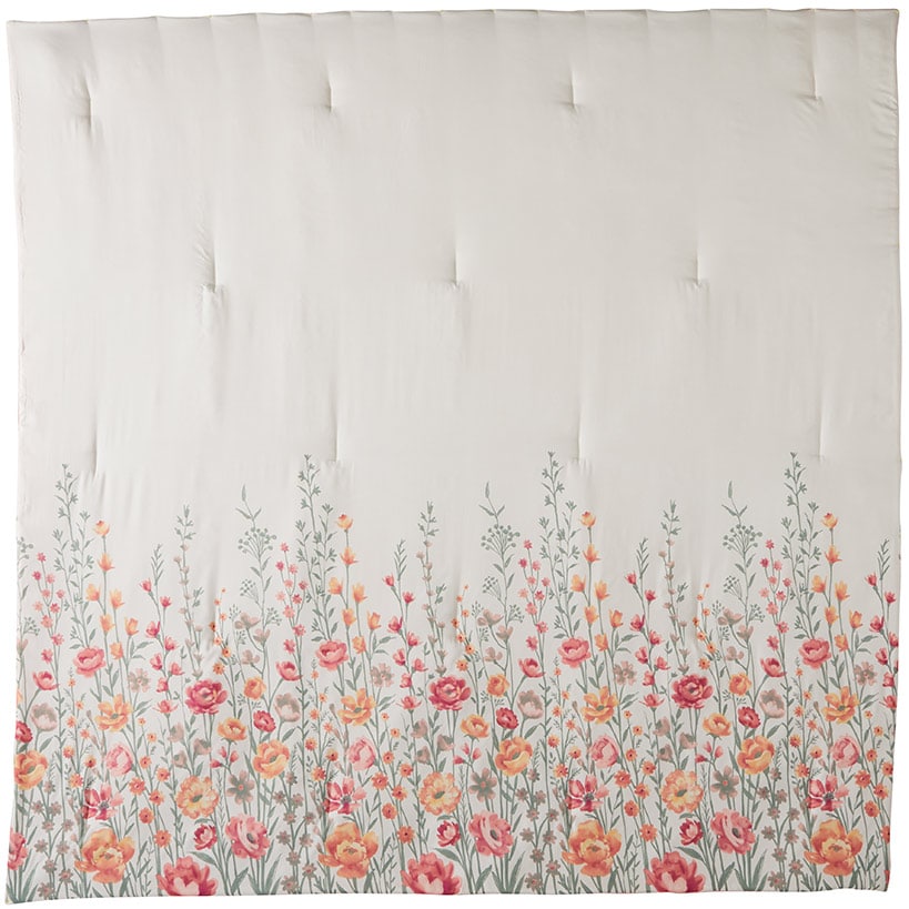 Climbing Floral Accent Pillow