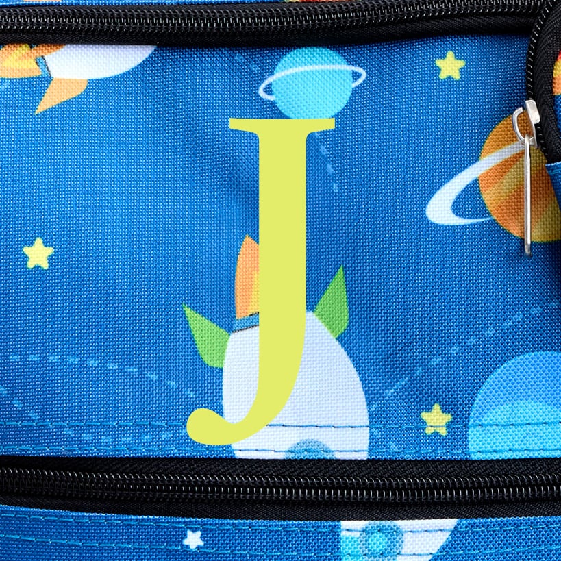 Kids' Monogrammed Space-Themed Luggage 3 Pc. Set