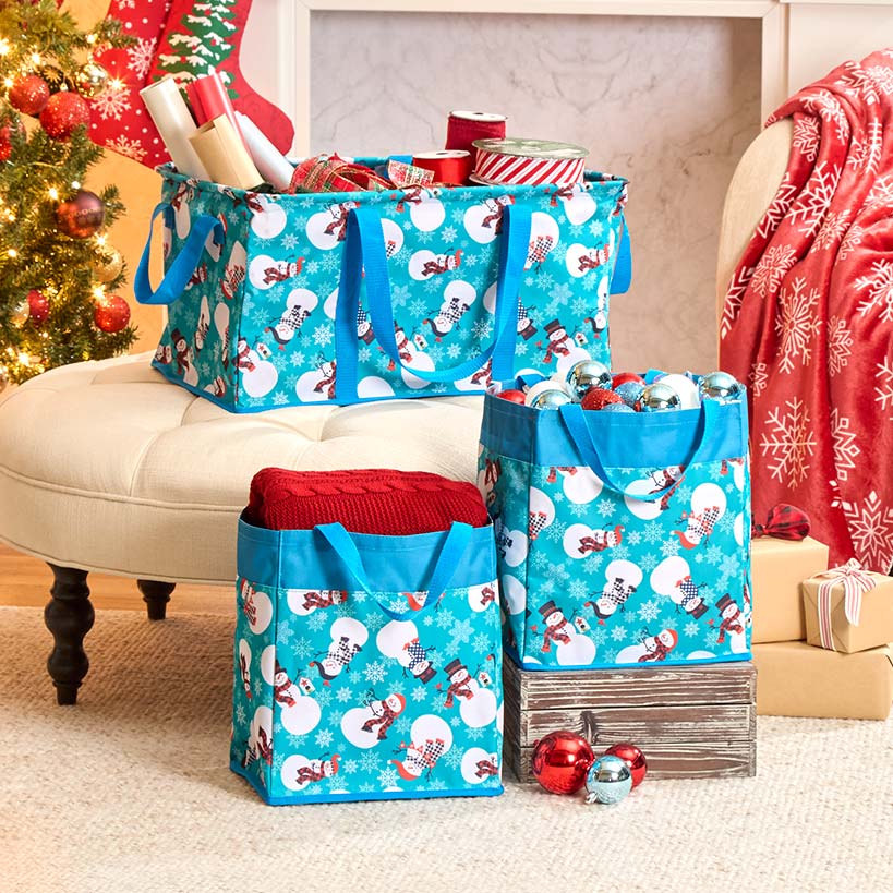 3-Pc. Holiday Storage Bin Sets