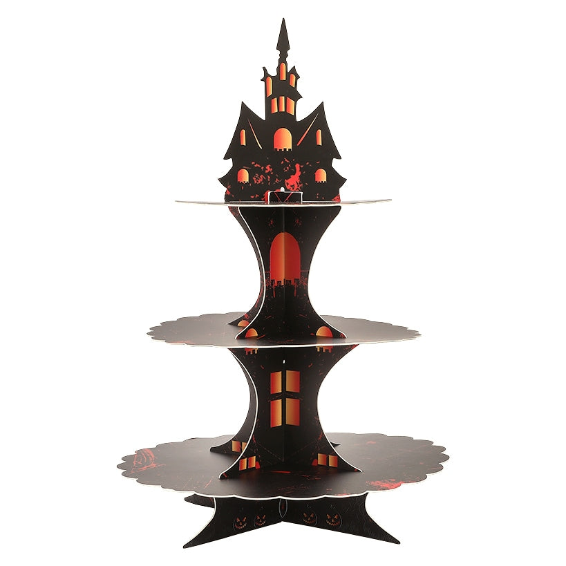 Halloween Spooktacular Dessert or Cupcake Display Stand 3-Tier