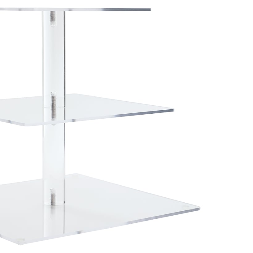 3-Tier Clear Cupcake Stand