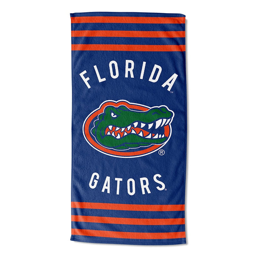 NCAA Striped Beach Towel 30"x60"