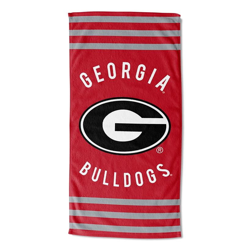 NCAA Striped Beach Towel 30"x60"