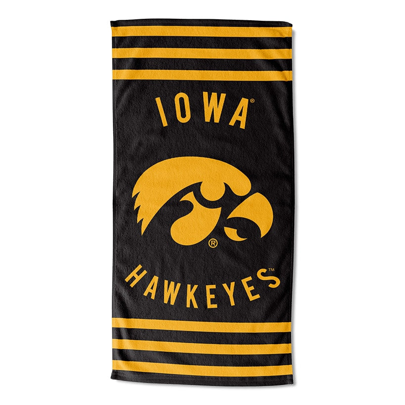 NCAA Striped Beach Towel 30"x60"