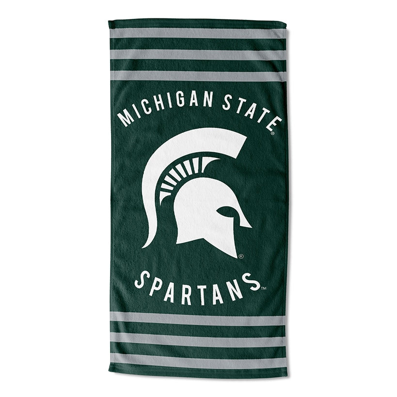 NCAA Striped Beach Towel 30"x60"
