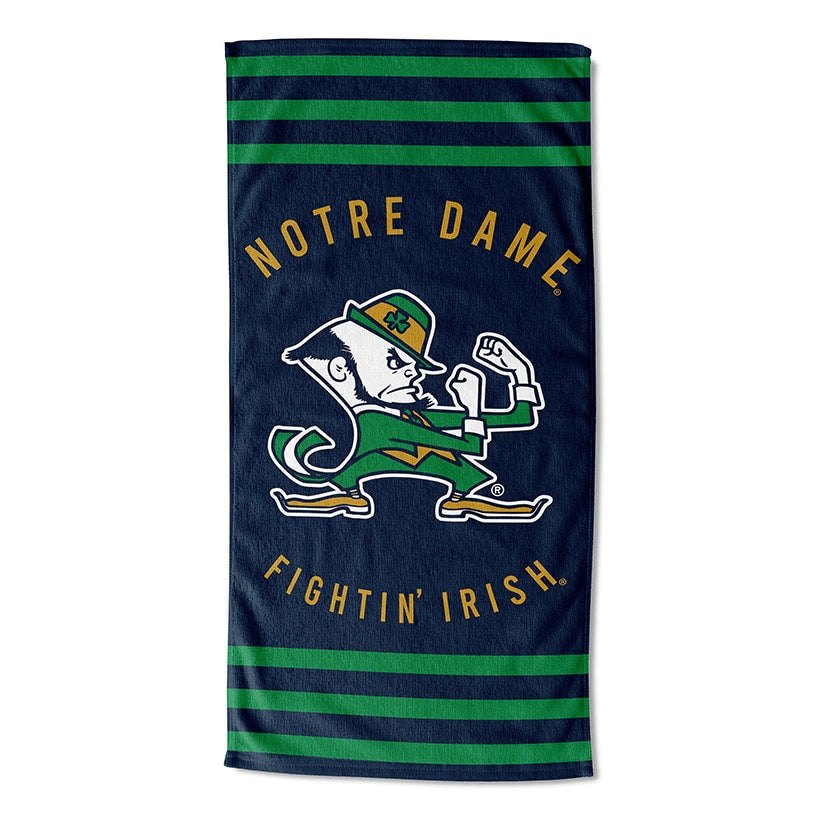 NCAA Striped Beach Towel 30"x60"
