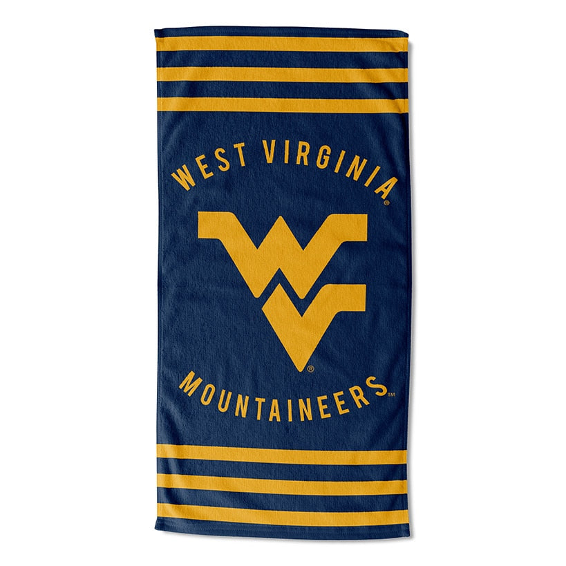 NCAA Striped Beach Towel 30"x60"