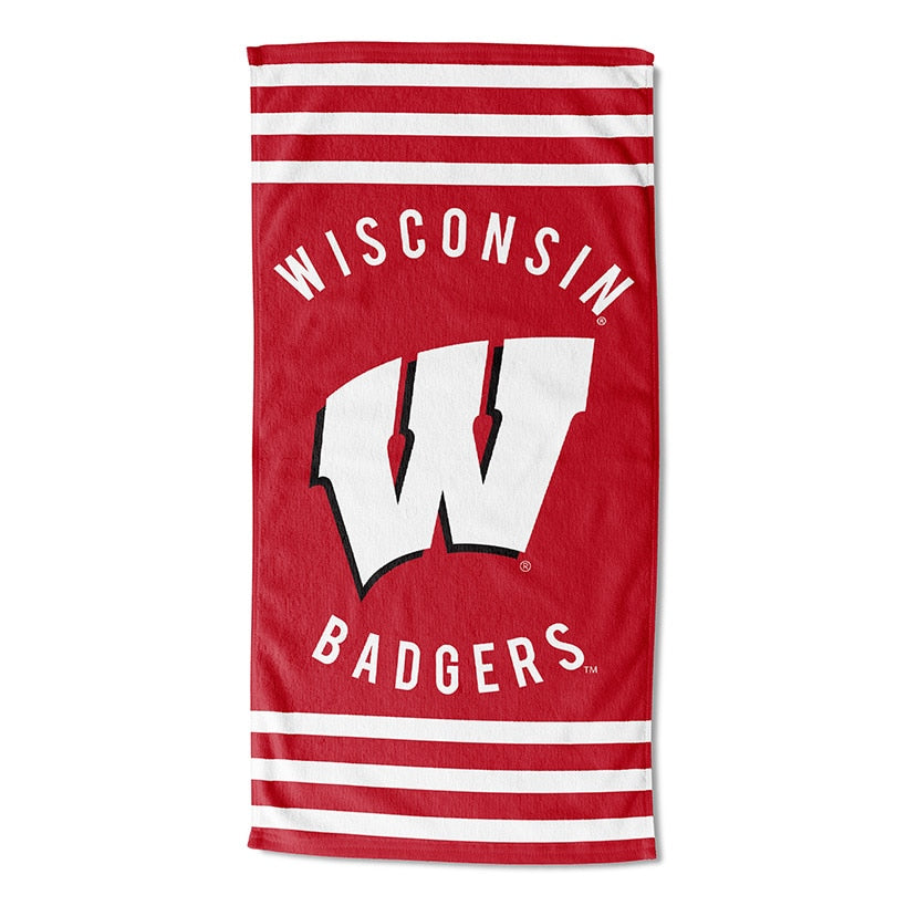 NCAA Striped Beach Towel 30"x60"