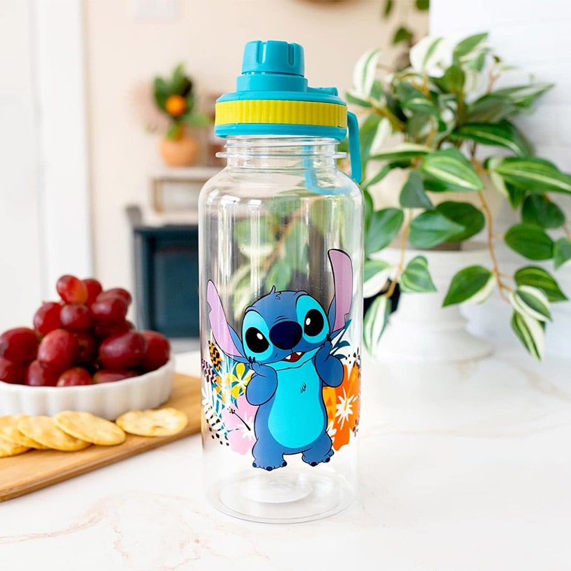 32-Oz. Twist Spout Water Bottle with Sticker Set