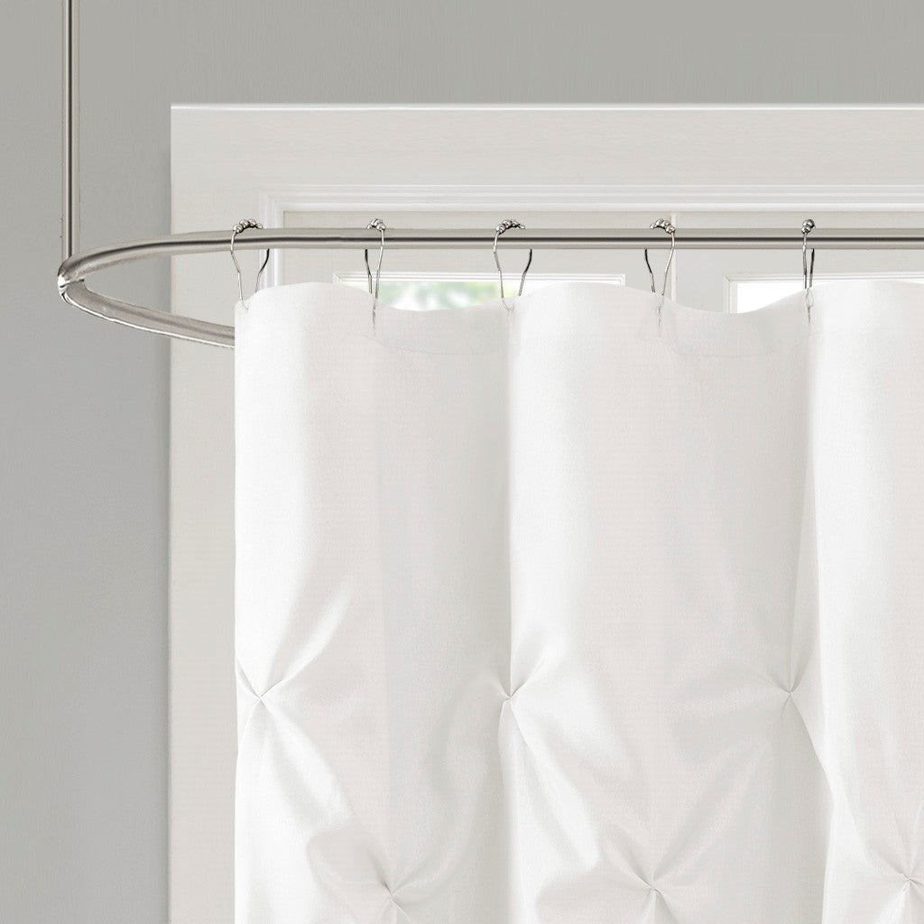 Tufted Semi-Sheer Shower Curtain - image 4