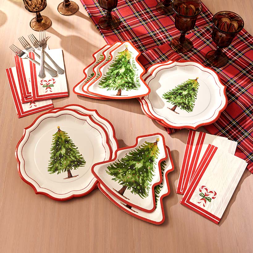 Festive Paper Dinnerware Sets