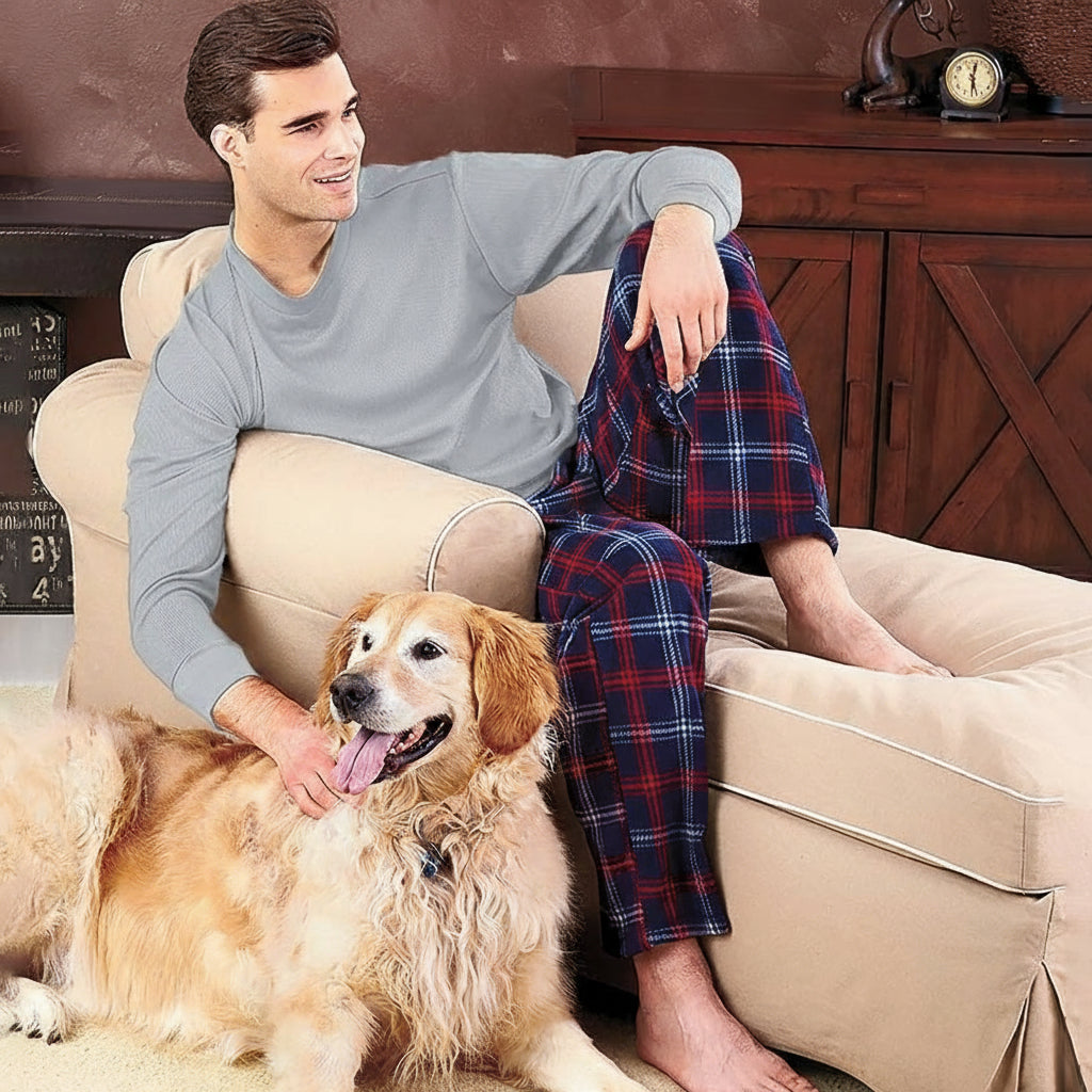 4-Pc. Thermal and Fleece Pajama Sets