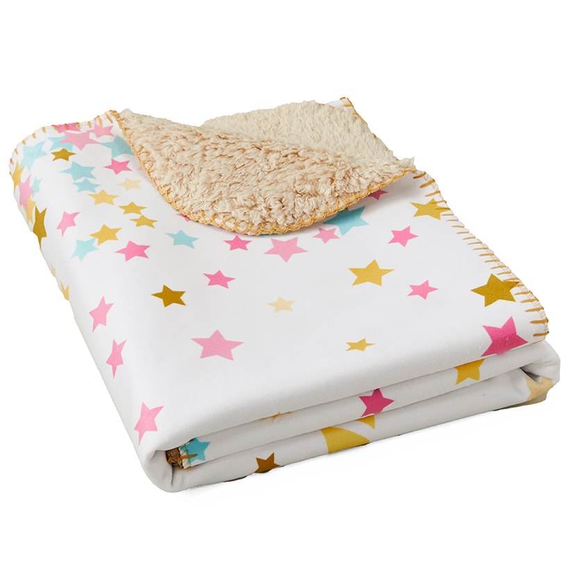 Personalized Kids' Sherpa Throws