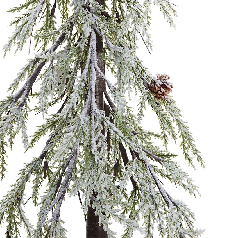 Alpine Lighted Christmas Tree