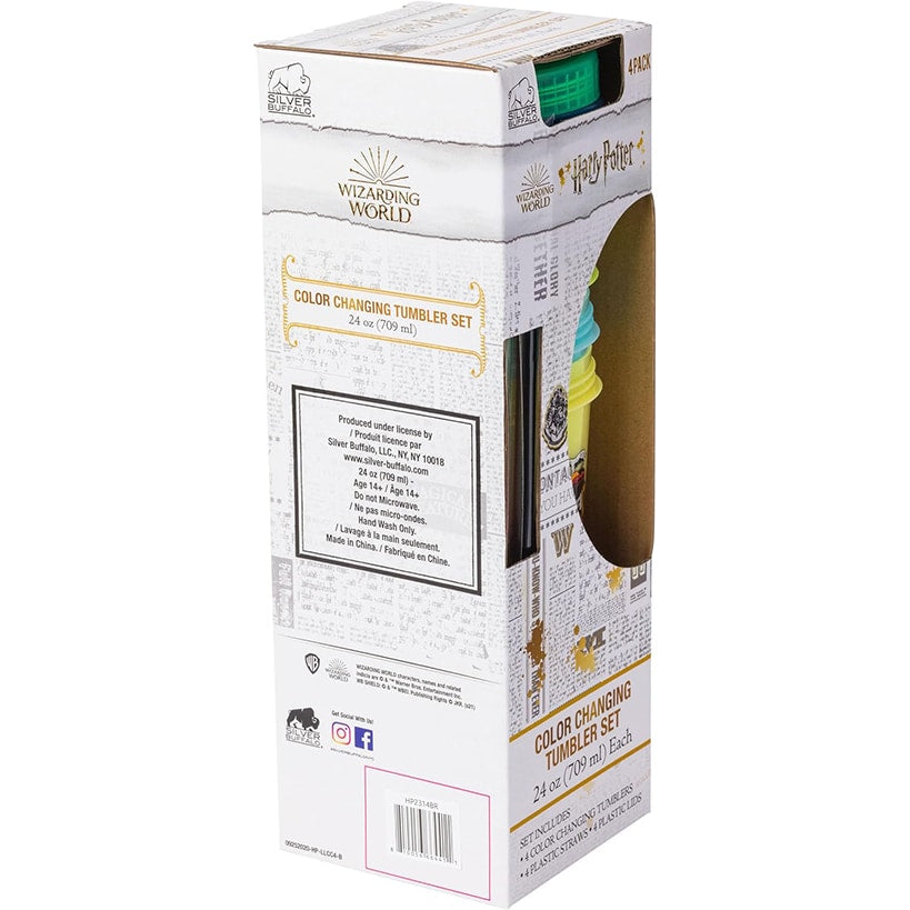 4-Pk. Color-Changing Tumblers