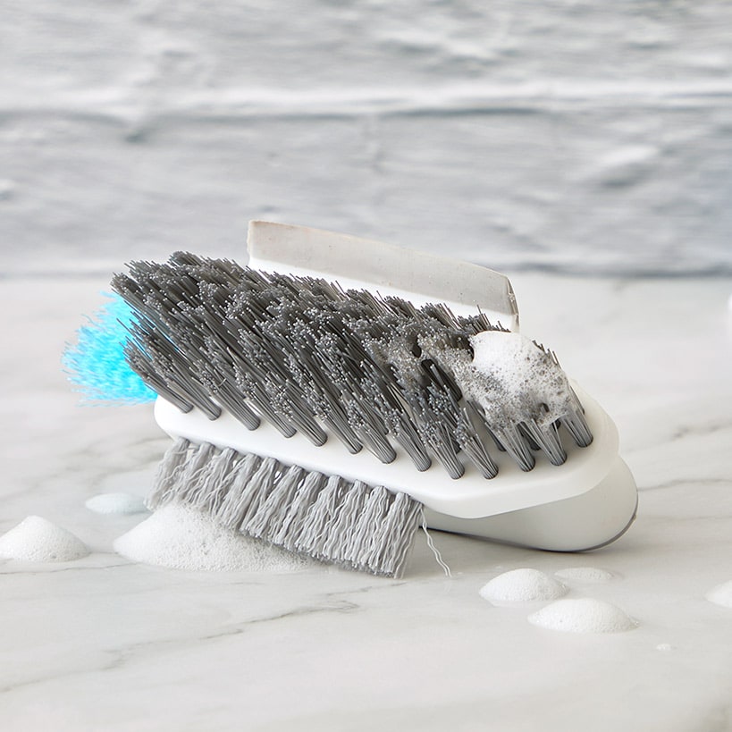 4-In-1 Cleaning Brush and Corner Scrubber - Perfect For Tile And Grout