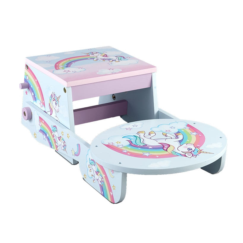 Kids' Convertible Step Stool Chairs