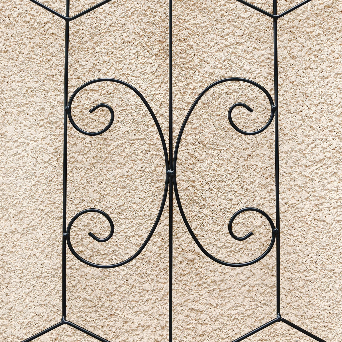 2 Pack Metal Garden Trellis 71" x 19.7" Rustproof Trellis for Climbing Plants Outdoor Flower Support Black - image 9