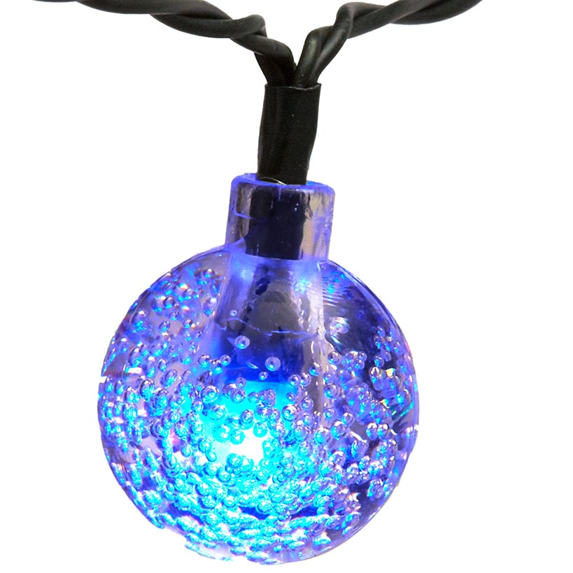 Solar 50-Bulb String Lights