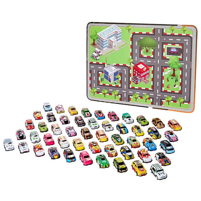 50-Pc. Diecast Car Set