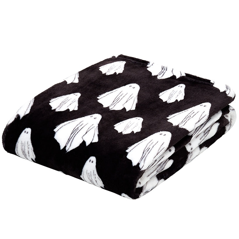 Halloween Ghost Plush Throw