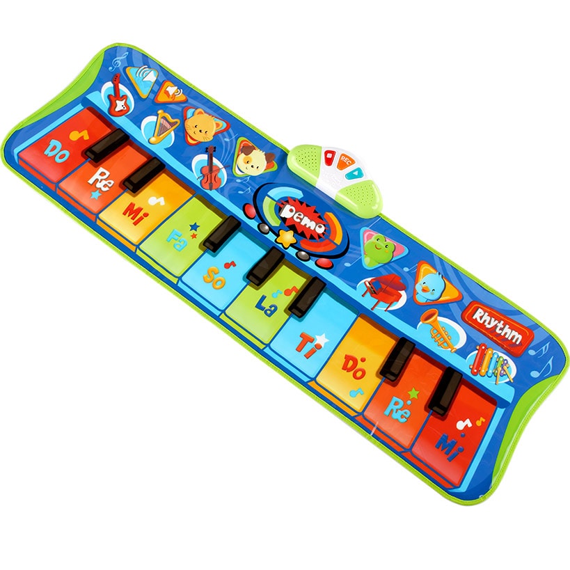 Step-to-Play Junior Piano Mat™-Musical Toy with Lights and Sounds