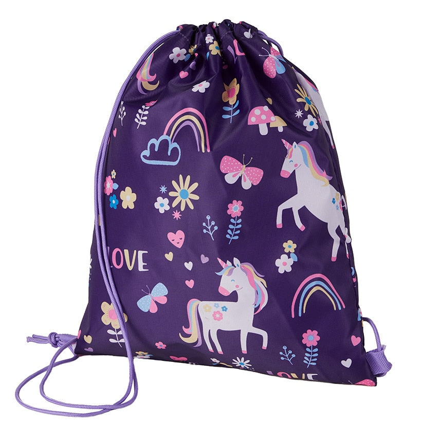 All-Over Printed 5-Pc. Backpack Value Sets