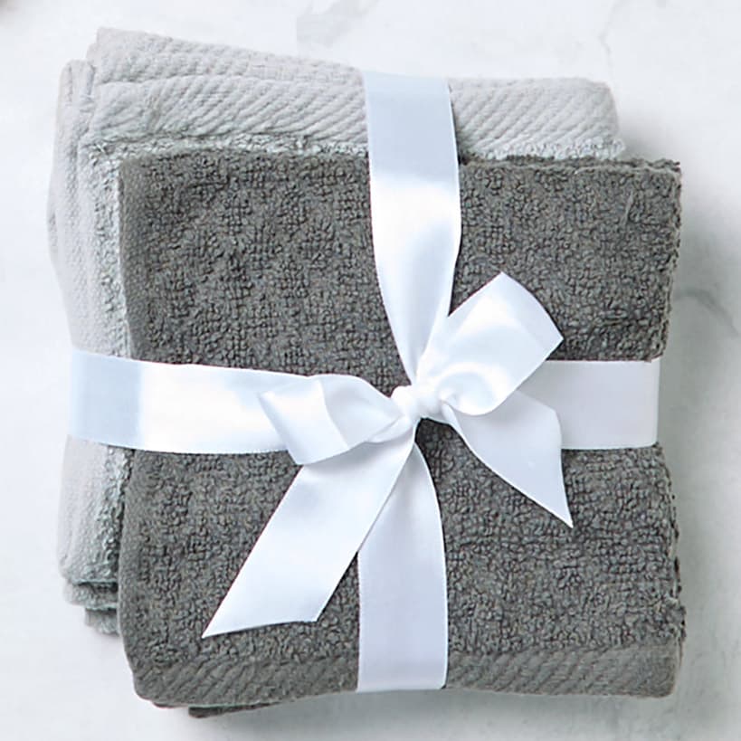 Cotton Washcloth 6 Piece Set