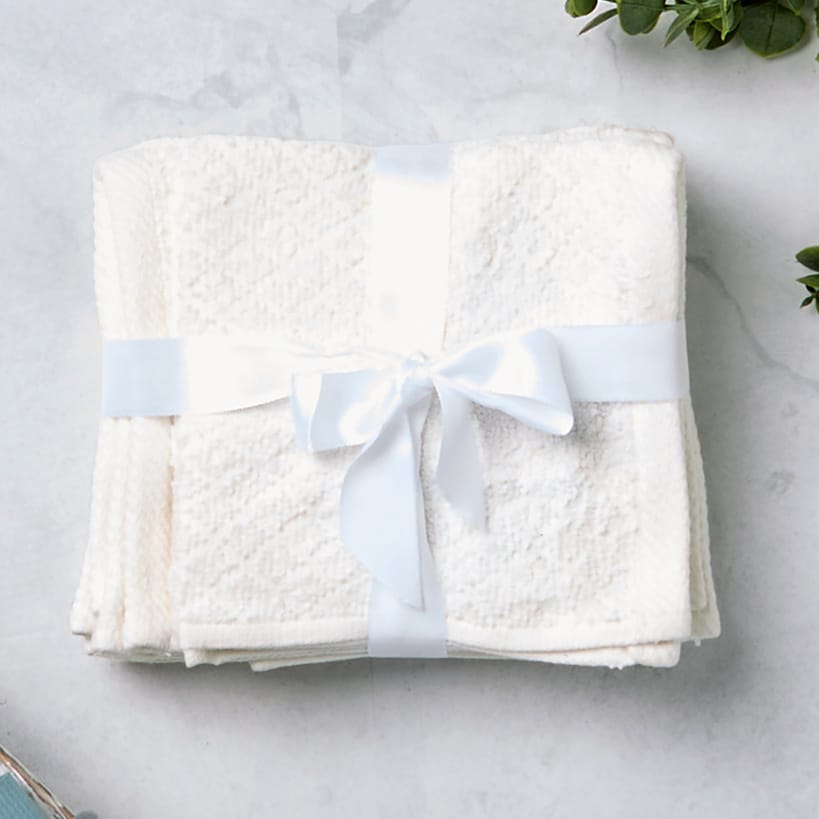 Cotton Washcloth 6 Piece Set