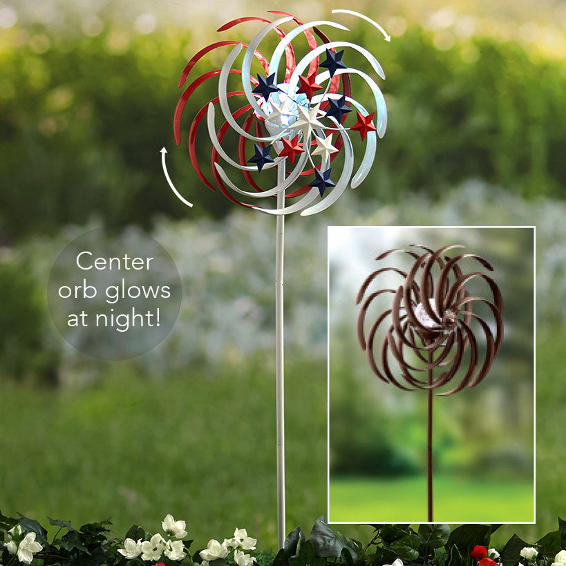 Double-Spiral Solar Spinners