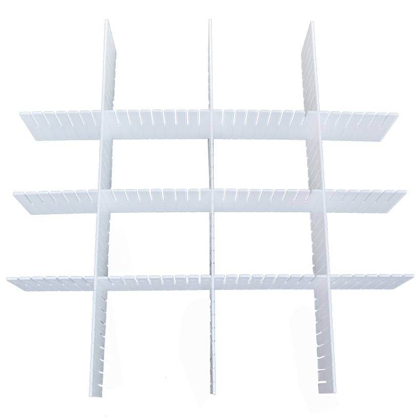 6-Pc. Adjustable Drawer Dividers Set