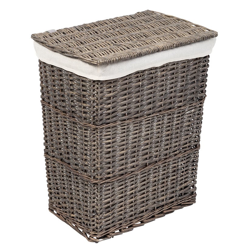 Split Willow Woven Storage Basket Set 7 Piece