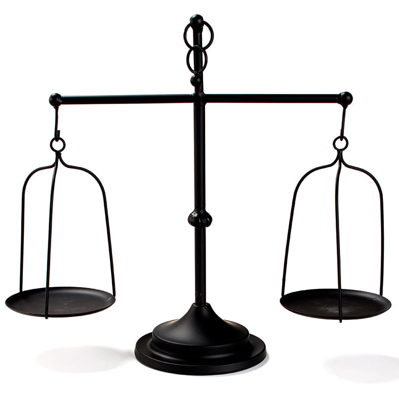 Decorative Farmhouse Scale Candleholder