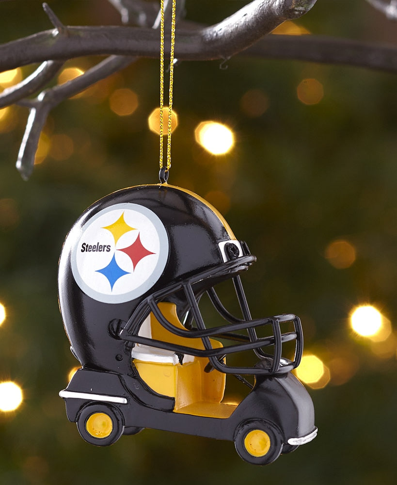 NFL Helmet Cart Ornaments