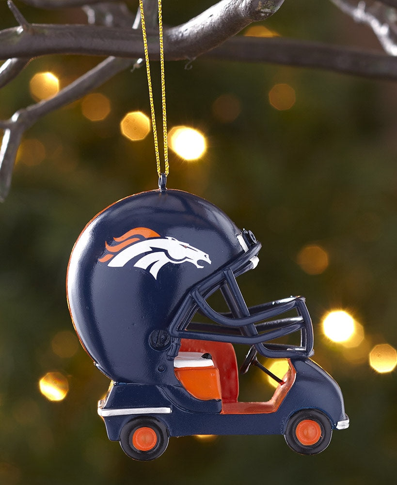 NFL Helmet Cart Ornaments