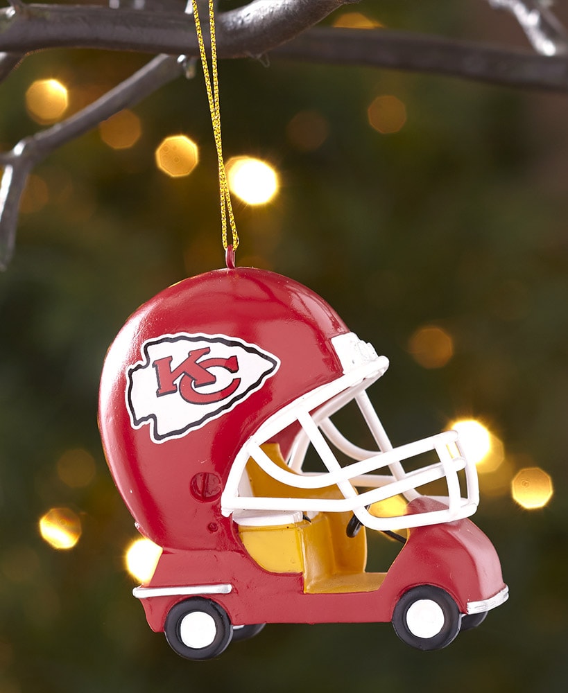 NFL Helmet Cart Ornaments