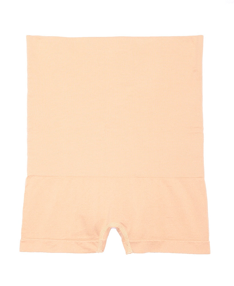 Women's High-Waisted Shaper Briefs or Boy Shorts - Nude Size Small