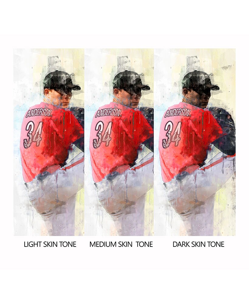 Personalized Baseball Player Wall Plaques