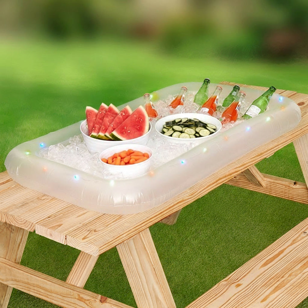 Inflatable Buffet Cooler for Drinks Party, BBQ, Outdoor LTD